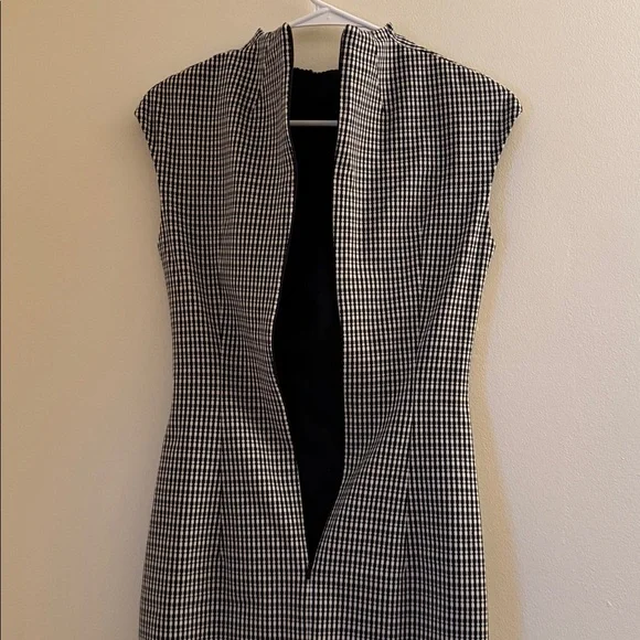 KAREN MILLEN Slim Fit Wool Dress - Picture 7 of 9